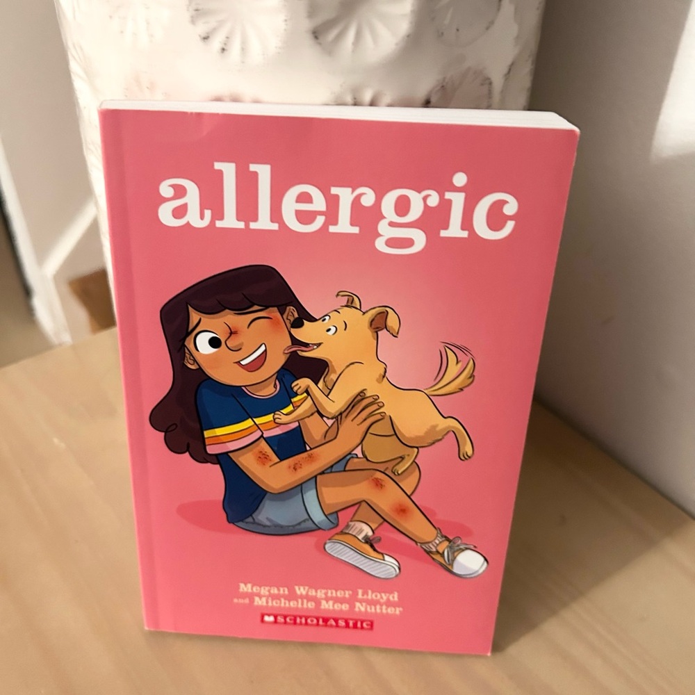 Allergic Megan Wagner Lloyd 2021 Paperback Kids Graphic Novel